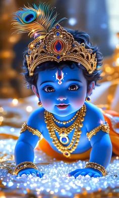 cute baby krishna images hd