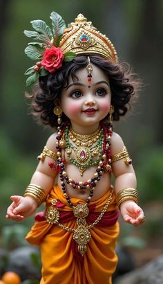 cute baby krishna images hd