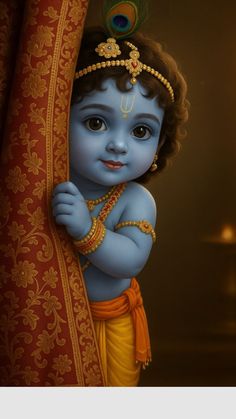 cute baby krishna images hd
