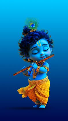 cute baby krishna images hd
