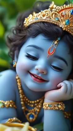 cute baby krishna images hd