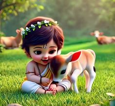 cute baby krishna images hd