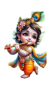 cute baby krishna images hd