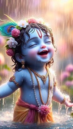 cute baby krishna images hd