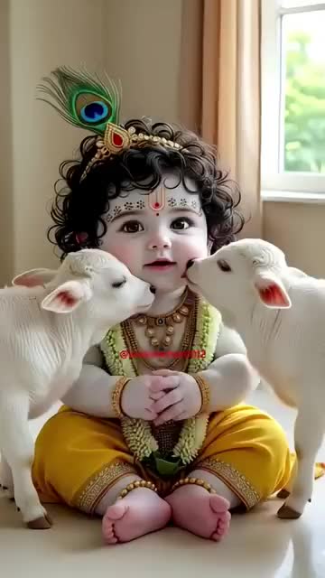 cute baby krishna images hd