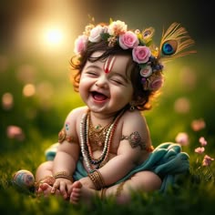 cute baby krishna images hd