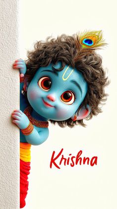 cute baby krishna images hd