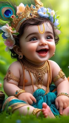 cute baby krishna images hd