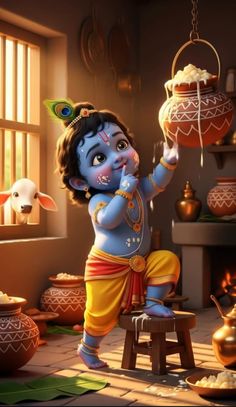 cute baby krishna images hd