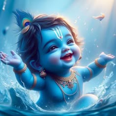 cute baby krishna images hd