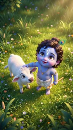 cute baby krishna images hd