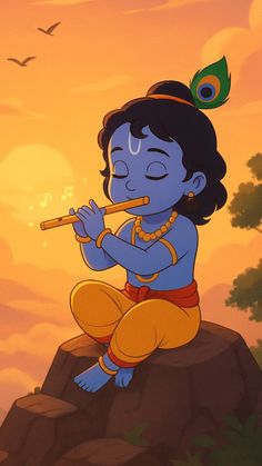 cute baby krishna images hd