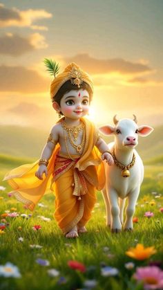 cute baby krishna images hd