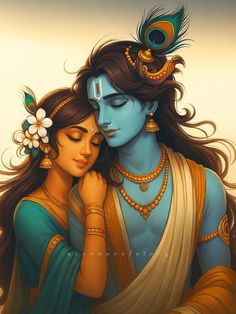 painting hd wallpaper romantic radha krishna images