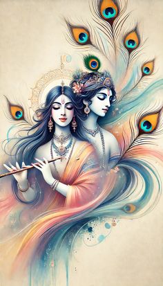 painting hd wallpaper romantic radha krishna images