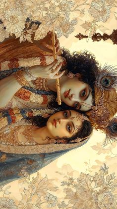 painting hd wallpaper romantic radha krishna images