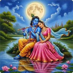 painting hd wallpaper romantic radha krishna images