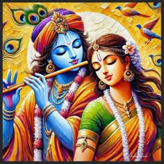 painting hd wallpaper romantic radha krishna images