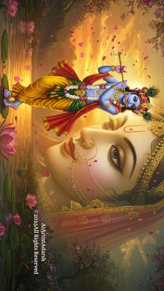 painting hd wallpaper romantic radha krishna images