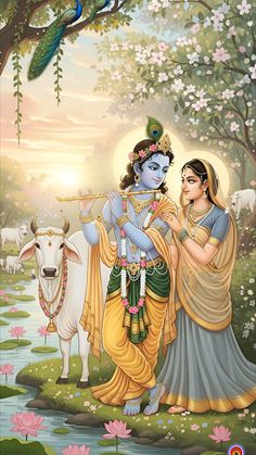 painting hd wallpaper romantic radha krishna images