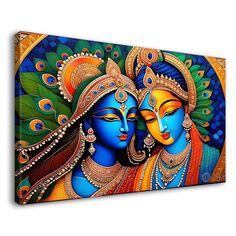 painting hd wallpaper romantic radha krishna images