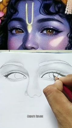 pencil radha krishna drawing