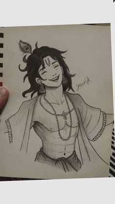 pencil radha krishna drawing