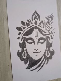 pencil radha krishna drawing