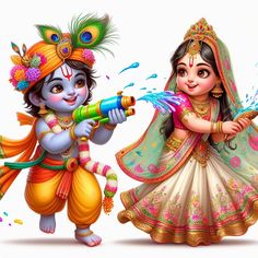 radha krishna holi images hd 3d