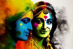 radha krishna holi images hd 3d