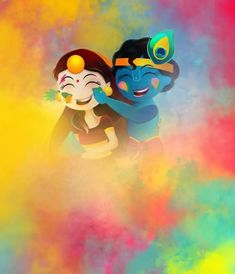 radha krishna holi images hd 3d