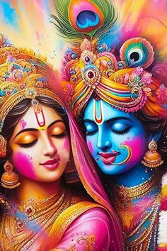 radha krishna holi images hd 3d