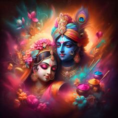 radha krishna holi images hd 3d