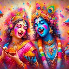 radha krishna holi images hd 3d