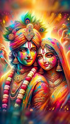 radha krishna holi images hd 3d