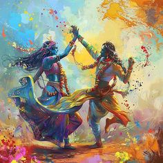 radha krishna holi images hd 3d