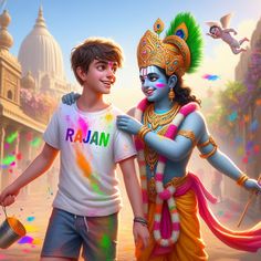 radha krishna holi images hd 3d