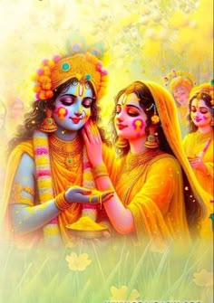 radha krishna holi images hd 3d