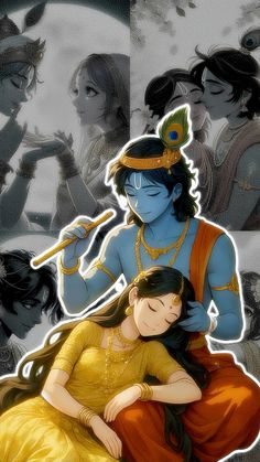 radha krishna love black wallpaper