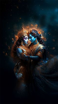 radha krishna love black wallpaper
