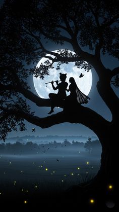 radha krishna love black wallpaper