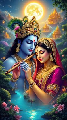radha krishna photo hd