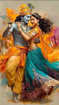 radha krishna photo hd