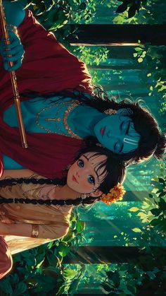 romantic radha krishna images