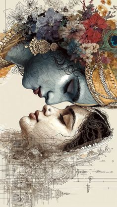 romantic radha krishna images