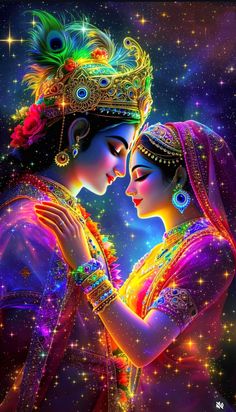 romantic radha krishna images