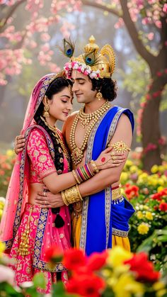 romantic radha krishna images