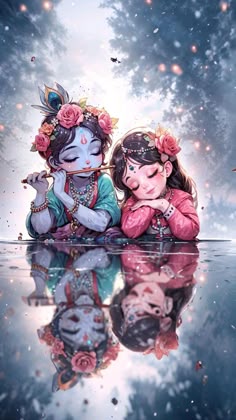 romantic radha krishna images