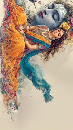 romantic radha krishna images