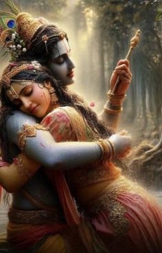 wallpaper romantic love radha krishna images